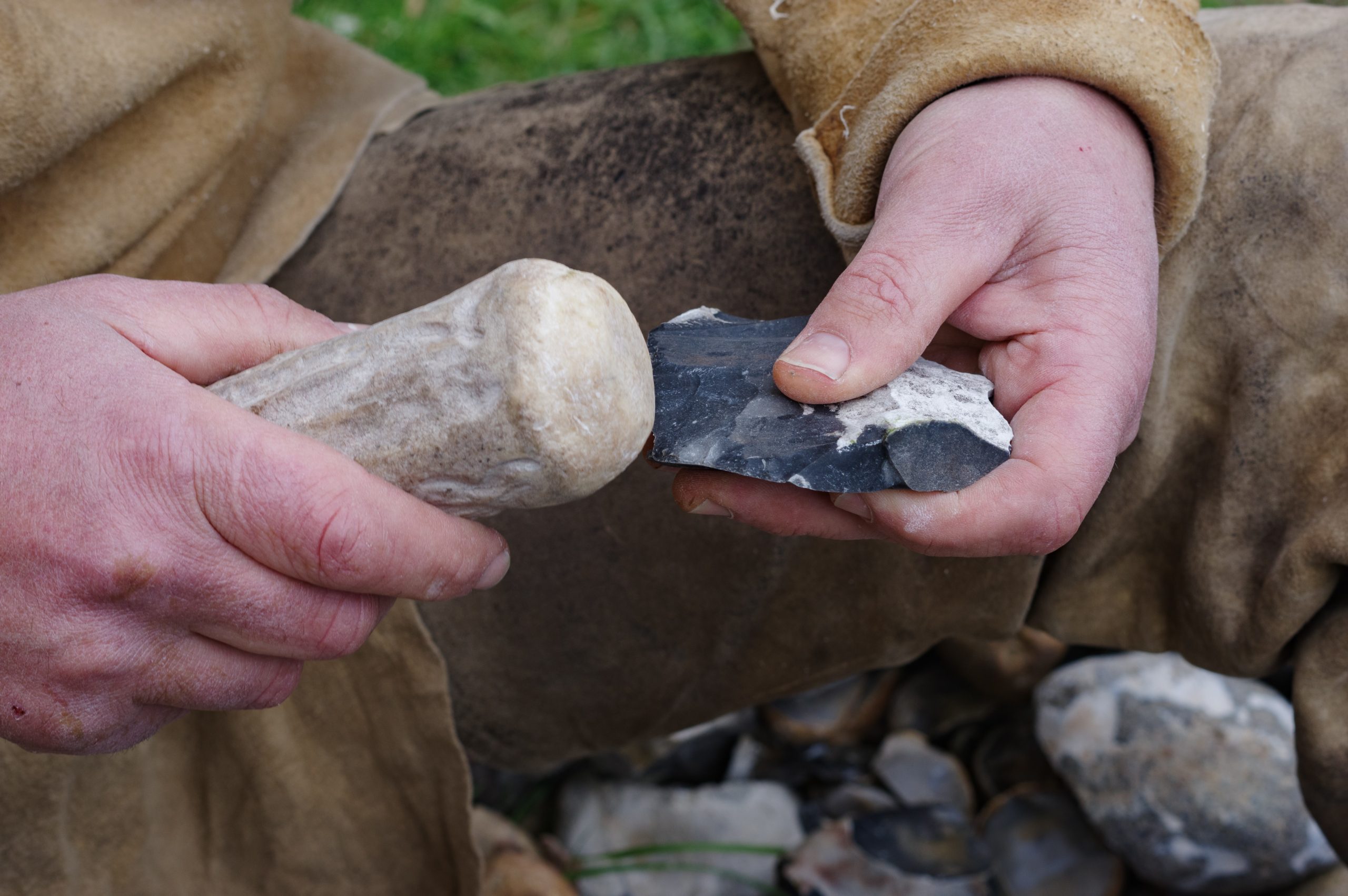 Zomervakantie | Prehistorieweek: Workshop vuursteen bewerken