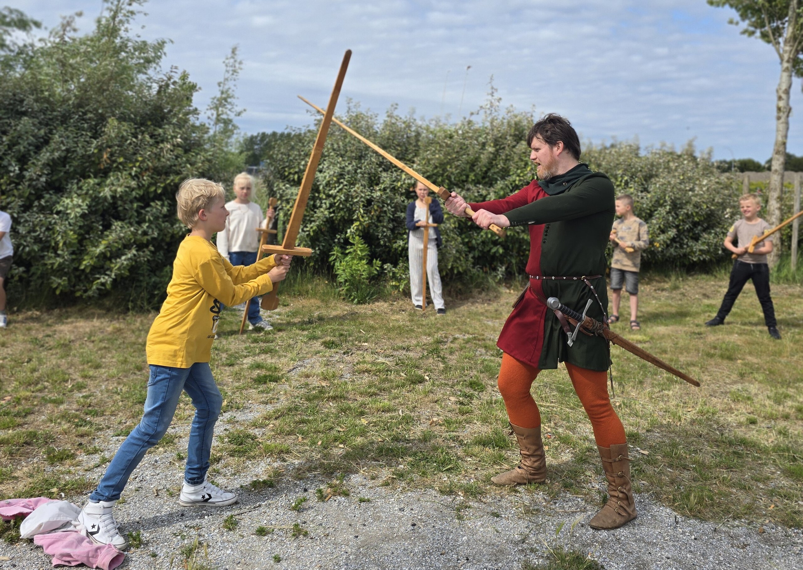 Zomervakantie | Middeleeuwen: Workshop zwaardvechten