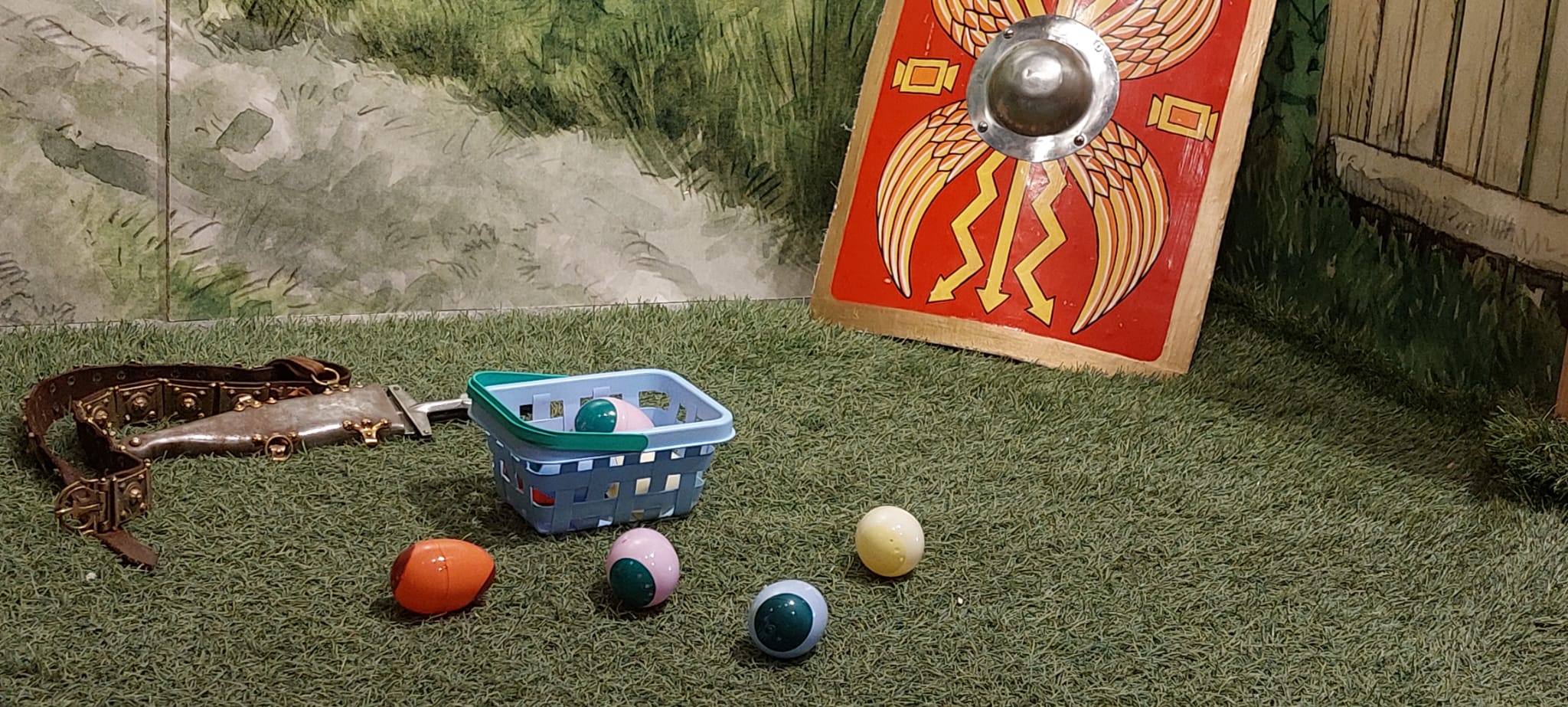 Paaseieren zoeken in Huis van Hilde